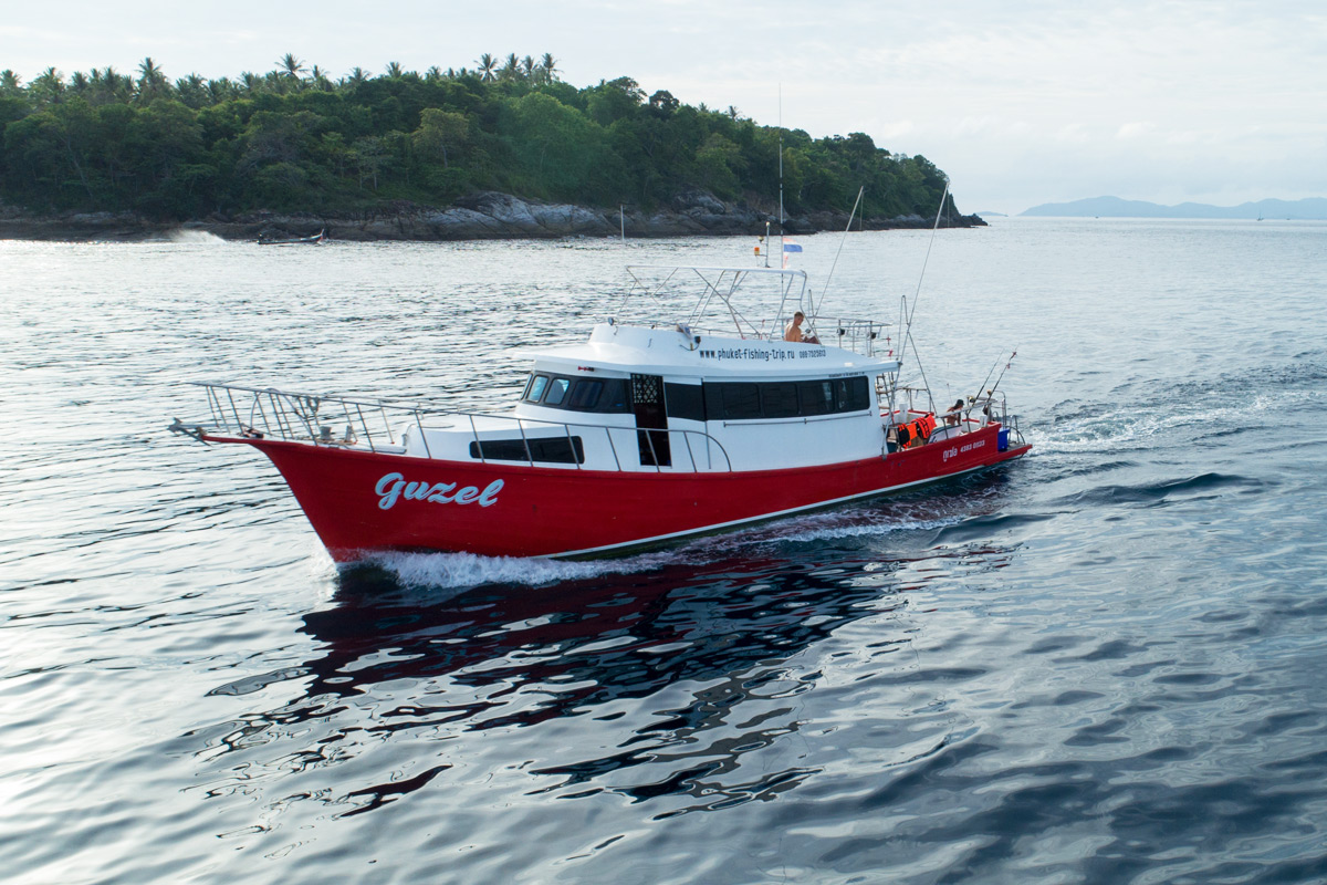 Fishing boat for rent in Phuket for charter «Muscat»