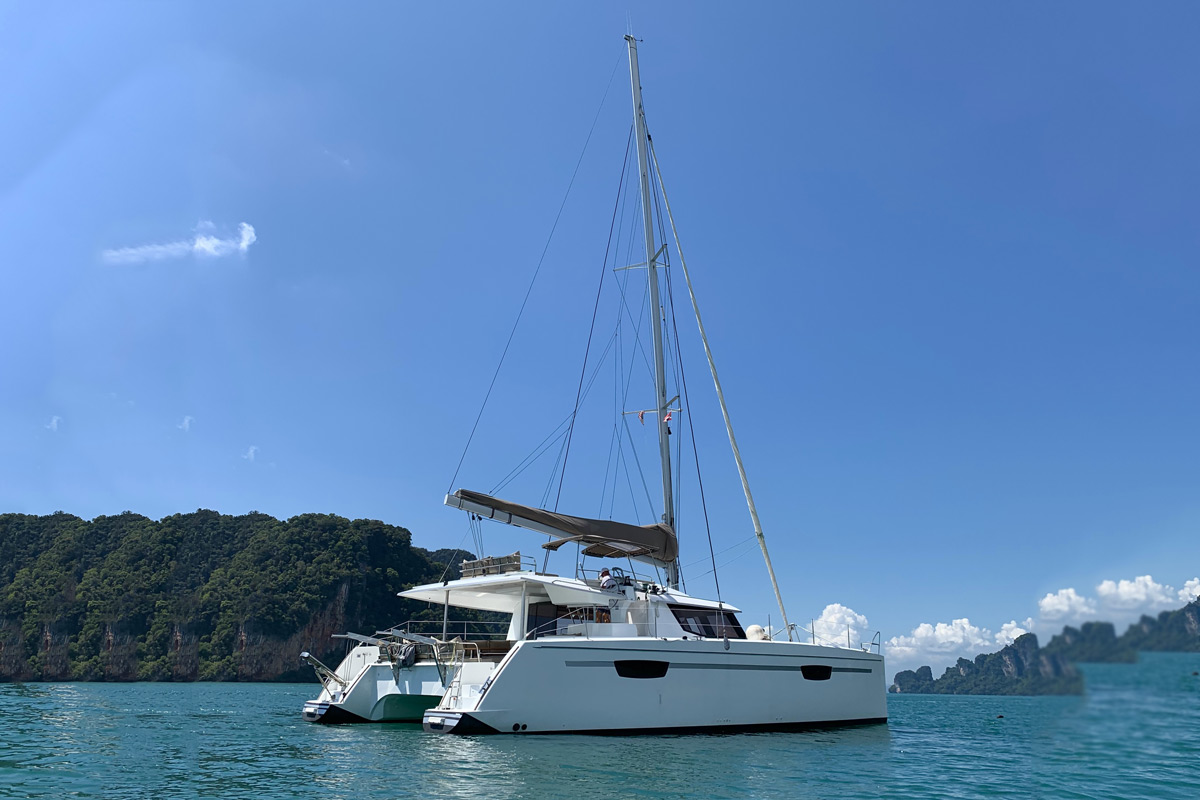 Fountaine Pajot 50ft парусный катамаран Fountaine Pajot 50ft парусный катамаран