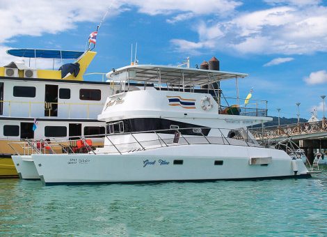 «goodtime» МОТОРНЫЙ КАТАМАРАН