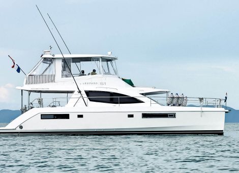 «leopard 51» МОТОРНЫЙ КАТАМАРАН