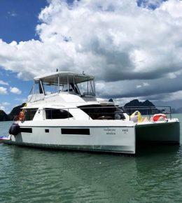 «leopard 43» Моторный катамаран