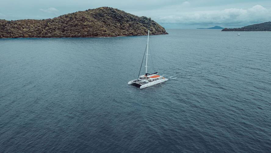 Аренда парусного катамарана на Пхукете «fountaine Pajot 75ft»