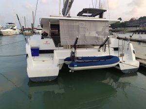 Fountaine Pajot 40ft парусный катамаран