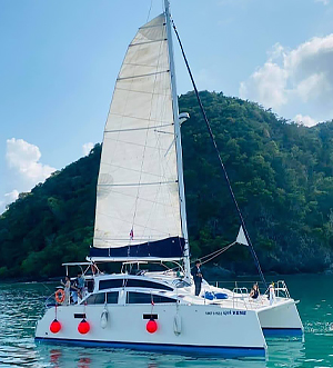 «sally 38ft» парусный катамаран
