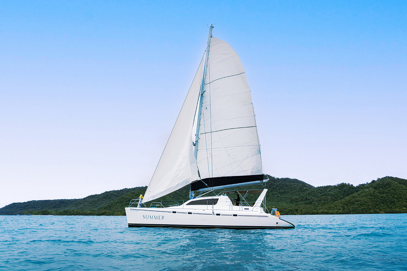 «summer — Leopard 47 Ft.» ПАРУСНЫЙ КАТАМАРАН