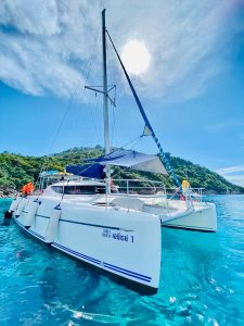 «ameray 1 37ft» Аренда парусного катамарана на Пхукете