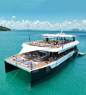«party Catamaran 110ft» Аренда моторного катамарана на Пхукете