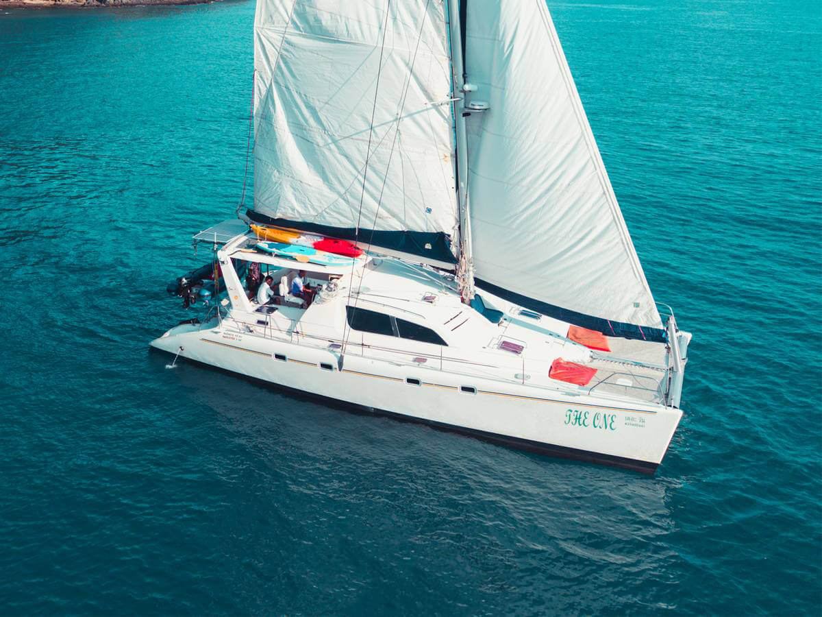 «leopard 47ft» Аренда парусного катамарана на Пхукете