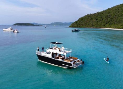 «heysea 40ft» Аренда моторного катамарана на Пхукете