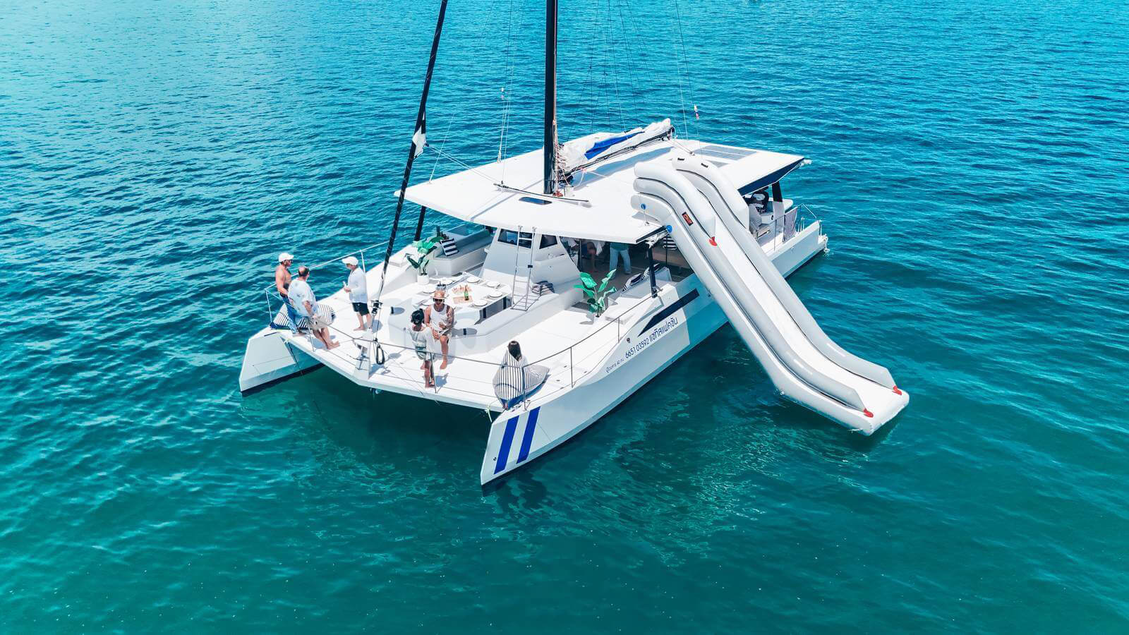«satisfaction 55ft» Аренда парусного катамарана на Пхукете