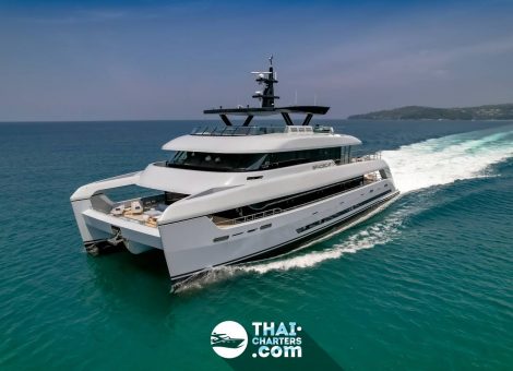 «spacecat 118ft» Аренда моторного катамарана на Пхукете