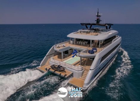 «spacecat 118ft» Аренда моторного катамарана на Пхукете