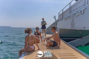 «spacecat 118ft» Аренда моторного катамарана на Пхукете