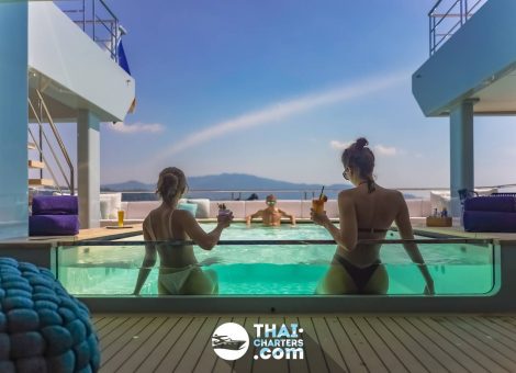 «spacecat 118ft» Аренда моторного катамарана на Пхукете