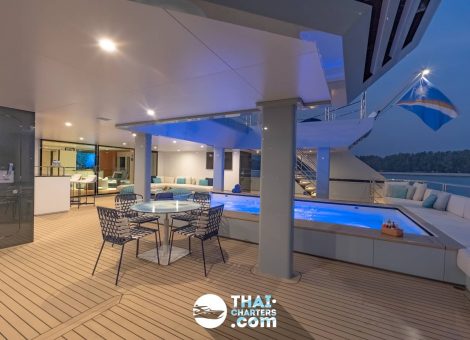 «spacecat 118ft» Аренда моторного катамарана на Пхукете