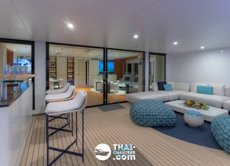 «spacecat 118ft» Аренда моторного катамарана на Пхукете