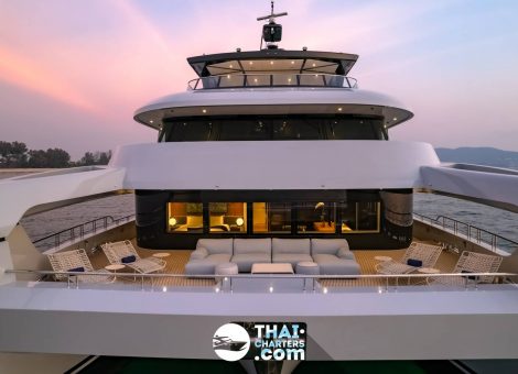 «spacecat 118ft» Аренда моторного катамарана на Пхукете