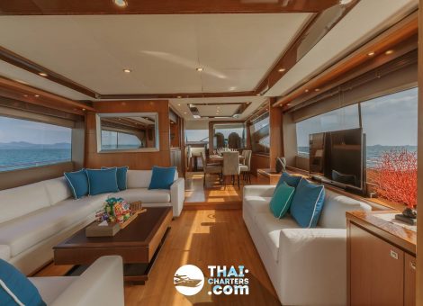 «princess 78ft» Аренда моторной яхты на Пхукете