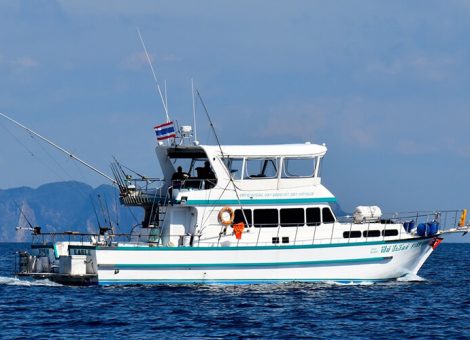 «fish Eagle 65ft» Аренда рыбацкой лодки на Пхукете