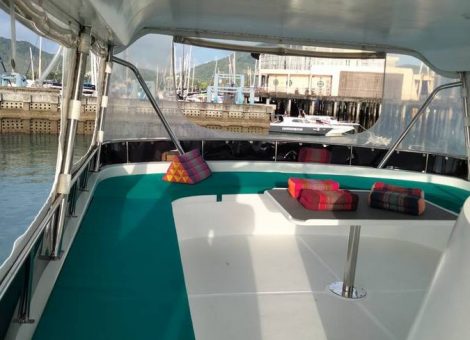 «fish Eagle 65ft» Аренда рыбацкой лодки на Пхукете