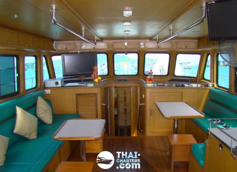 «fish Eagle 65ft» Аренда рыбацкой лодки на Пхукете