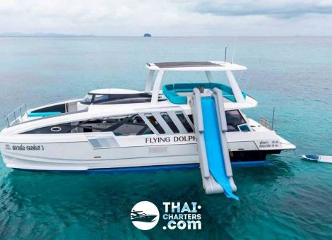 «dolphin 50ft» Аренда моторного катамарана на Пхукете