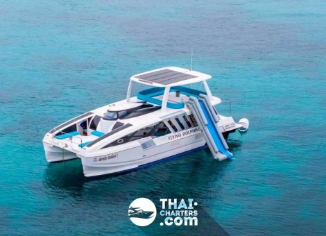 «dolphin 50ft» Аренда моторного катамарана на Пхукете