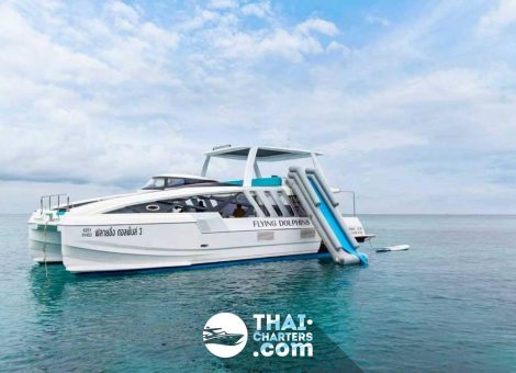 «dolphin 50ft» Аренда моторного катамарана на Пхукете