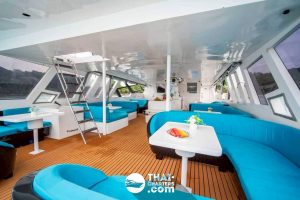 «dolphin 50ft» Аренда моторного катамарана на Пхукете