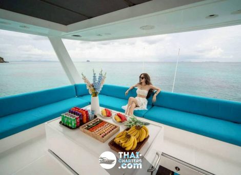 «dolphin 50ft» Аренда моторного катамарана на Пхукете
