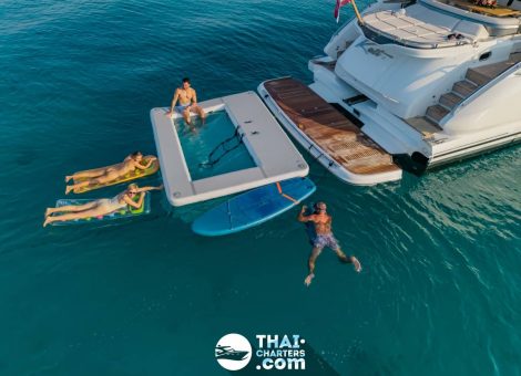 «princess S72ft» Аренда моторной яхты на Пхукете