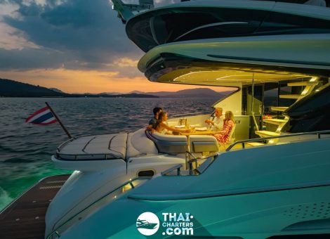 «princess S72ft» Аренда моторной яхты на Пхукете