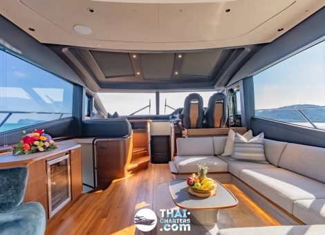 «princess S72ft» Аренда моторной яхты на Пхукете