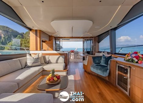 «princess S72ft» Аренда моторной яхты на Пхукете