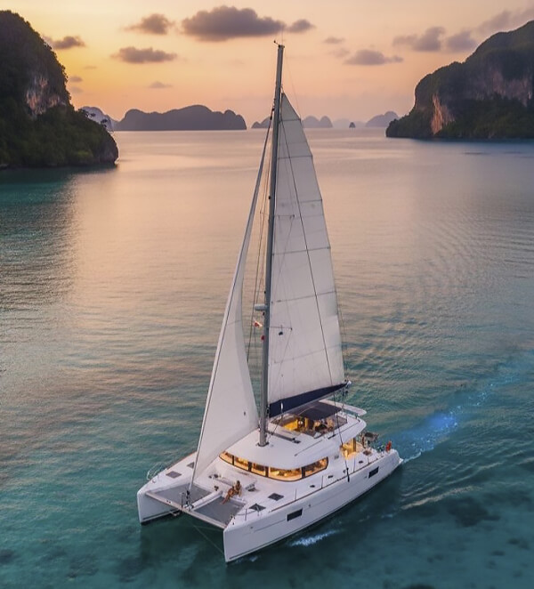 «silver Moon Lagoon 42ft» Аренда парусного катамарана на Пхукете