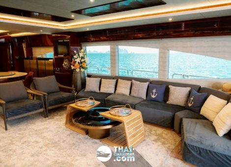 «custom 102ft» Аренда моторной яхты на Пхукете